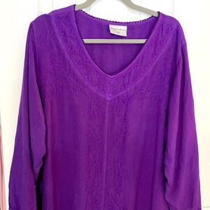 HolyClothing Tops - Purple, Blue, Burgundy or Black. 2x